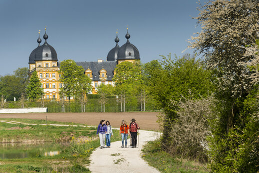 Wanderung bei Schloss Seehof